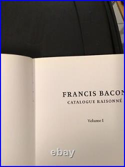 Francis Bacon Catalogue Raisonné (5 Volume)Mint Condition Illustrated Edition