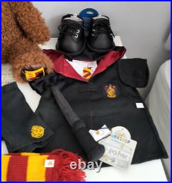 From Build A Bear Online Exclusive Harry Potter Gryffindor House Bear Set Bnwt