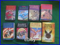 Full Set Of 7 Harry Potter Books Rowling Bloomsbury Original 6 Hardbacks C