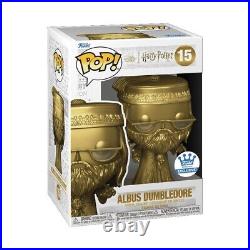 Funko Pop! Albus Dumbledore #15 GOLD LIMITED EDITION EXCLUSIVE Harry Potter UK