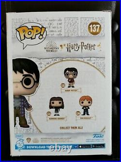 Funko Pop! Vinyl Harry Potter with Chocolate Frog #137 LA Comic Con Exc 2000pcs
