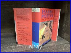 HARRY POTTER AND THE GOBLET OF FIRE by JK Rowling UK HB 1st ISSUE! HUGO WINNER