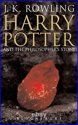HARRY POTTER AND THE PHILOSOPHER'S STONE By J K Rowling Hardcover