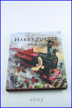 HARRY POTTER AND THE PHILOSOPHER'S STONE Turkish Novel COLLECTOR'S EDITION New