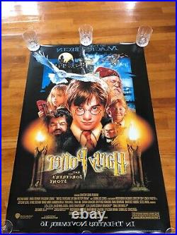 HARRY POTTER AND THE SORCERERS STONE CineMasterpieces ORIGINAL DS MOVIE POSTER