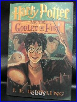 HARRY POTTER And The GOBLET of FIRE 1st/1st UNREAD with rare 13th early run