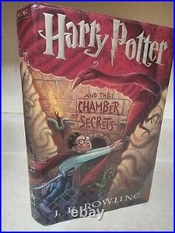 HARRY POTTER CHAMBER SECRETS J. K. Rowling FIRST EDITION FIRST PRINTING Movie