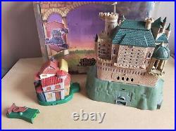HARRY POTTER POLLY POCKET HOGWARTS CASTLE + WEASLEY HOUSE Original Box & Toys