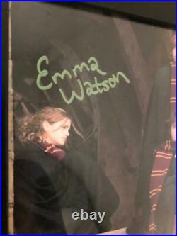 HARRY POTTER SIGNED FRAME BY Emma Watson, Daniel Radcliffe & Rupert Grint