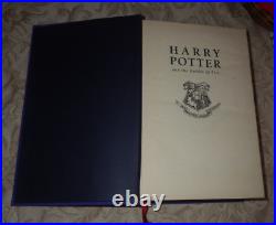 HARRY POTTER & THE GOBLET OF FIRE SIGNED BY J K ROWLING DELUXE 1st Edition 1st P
