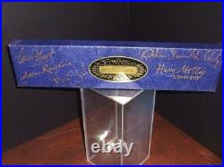 HARRY POTTER'WAND BOX ORIGINAL ON-SET PROP Cast Signed In-Person x9 UACC #285