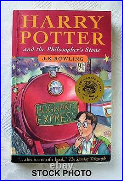 HARRY POTTER and the PHILOSOPHER'S STONE UK First Edition PB Original Book