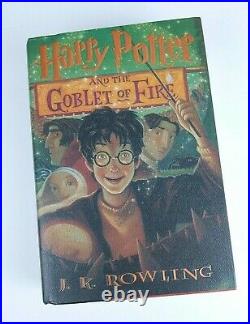 HARRY POTTER & the Goblet of Fire 1st Ed. /1st Printing Marco Island FL Inscribed