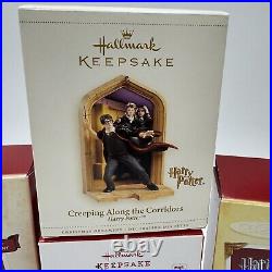 Hallmark Harry Potter Ornaments Set of 4 Christmas Figurines Hanging Keepsake