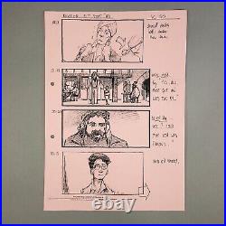 Harry Potter (2001) Production Used Storyboards for Private Sale
