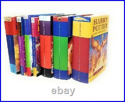 Harry Potter 7 Book Complete Set Bloomsbury UK Inc. Rare First Edition Collector