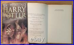 Harry Potter All Seven Books all 1st Edition / 1st Print Adult Covers Hardback