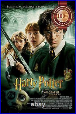 Harry Potter And The Chamber Of Secrets 2002 Movie Original Print Premium Poster