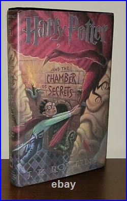 Harry Potter And The Chamber Of Secrets, Hard Cover, 1999 Printing, J. K. Rowling