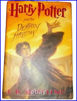 Harry Potter And The Deathly Hollows 1st Printing True 1st American Edition