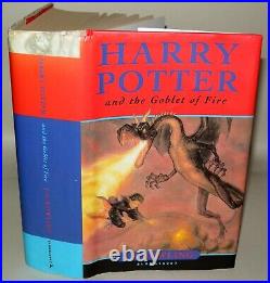 Harry Potter And The Goblet Of Fire, J. K. Rowling, 1st Ed, 3rd Print With DJ