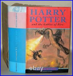 Harry Potter And The Goblet Of Fire, J. K. Rowling, 1st Ed, 3rd Printing. 2000