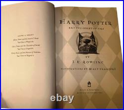 Harry Potter And The Goblet of Fire J. K. Rowling True First 1st American Edition