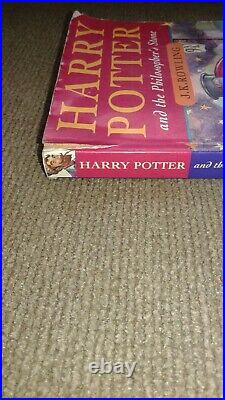 Harry Potter And The Philosopher's Stone 1st Ed 5th Print Bloomsbury Paper Back