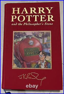 Harry Potter And The Philosopher's Stone DELUXE Ed 1st Ed/2nd Printing