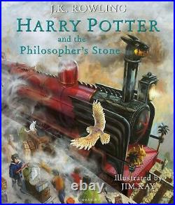 Harry Potter And The Philosopher's Stone Illustrated Uk 1st Edition 2015 New