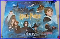 Harry Potter And The Philosophers Stone Original 40 X 30 Cinema Quad Poster