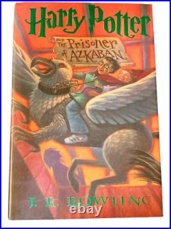Harry Potter And The Prisoner Of Azkaban 1st edition 1st printing Book Hardcover