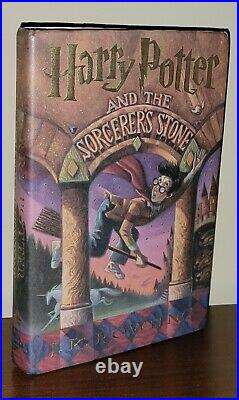 Harry Potter And The Sorcerer's Stone Hard Cover, 1998 Printing, J. K. Rowling
