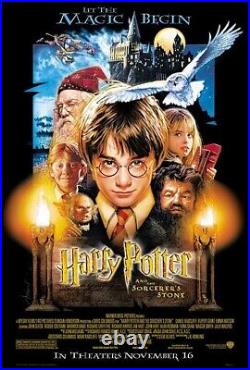 Harry Potter And The Sorcerers Stone Original MoviePoster 27x40 Read Description