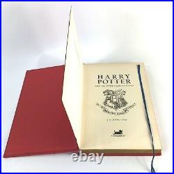 Harry Potter And the Philosopher's Stone RARE Deluxe FIRST Edition FIRST Print