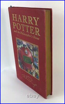 Harry Potter And the Philosopher's Stone RARE Deluxe FIRST Edition FIRST Print