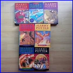 Harry Potter Book Set 1-7 Hardback Original Bloomsbury 3 First Editions