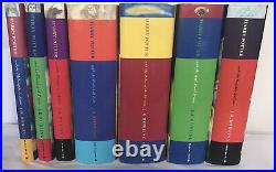 Harry Potter Book Set Bloomsbury ALL HARDBACK First Edition Early Complete 1-7