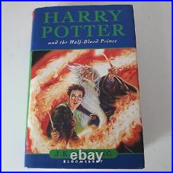 Harry Potter Book Set Bloomsbury Hardback Complete Set 1-7