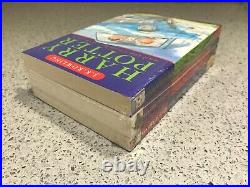 Harry Potter Books 1-3 BLOOMSBURY Paperback Set Original Edition Covers SEALED