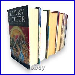 Harry Potter Books Full Complete Set Of 7 Bundle First Editions Hardbacks
