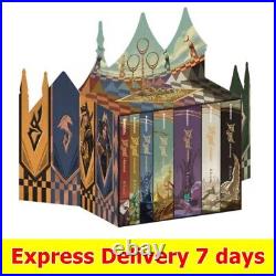 Harry Potter Books Hardcover FREE 8 Postcards The Complete Series Boxed Set 1-7