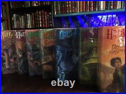 Harry Potter By J. K. Rowling Complete Book Series 1st Edition Hardcover Set