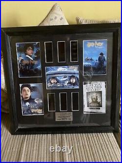 Harry Potter COLLECTABLE Limited Addition Original 35mm Filmcel Presentation