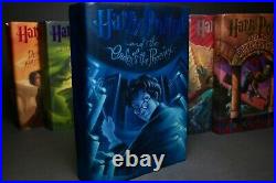 Harry Potter COMPLETE 1998-2007 Original 1st Edition 7 Book Set 1-7