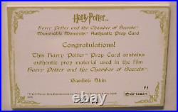 Harry Potter Card-Screen Used-COS-MM1-Artbox-Movie-Film-Basilisk Skin-Prop Card