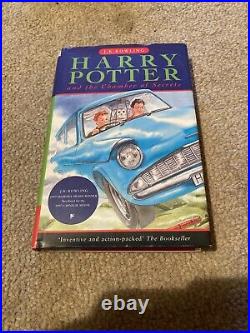 Harry Potter Chamber Of Secrets Ted Smart HB 1st Edition 1st Print JK Rowling