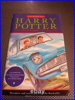 Harry Potter & Chamber of Secrets/J. K. Rowling, 1st Ed, 1st Printing Australian