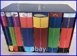 Harry Potter Children's Boxset Hardback Book Coverslip Set 7 Slipcase Bloomsbury