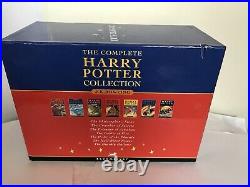 Harry Potter Children's Boxset Hardback Book Coverslip Set 7 Slipcase Bloomsbury